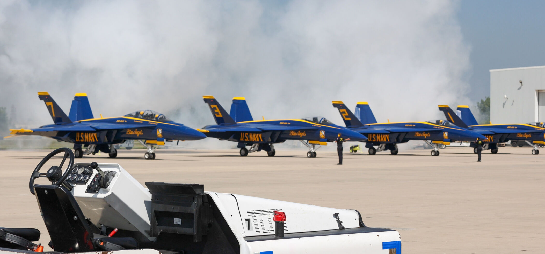 Chicago Air Show performers at Gary/Chicago International Airport